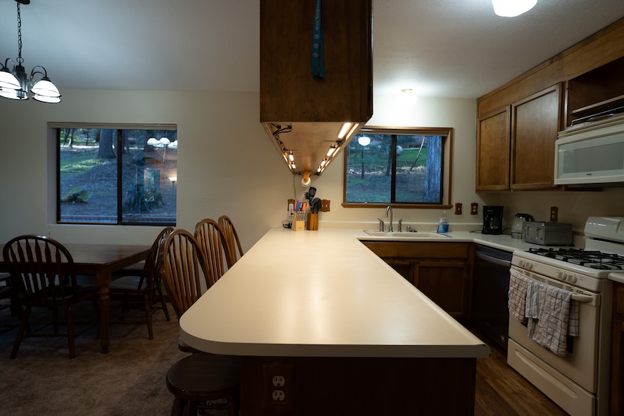 Kitchen and dining room